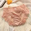 Bragas de Malla con Encaje de Empalme 'Pure Desire', Estilo Femenino de Cintura Media para Mujeres Jóvenes, Finas y Transpirables, Refuerzo de Algodón Puro, Nuevo Diseño Estilo Chanel