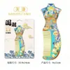 Refrigerador Decorativo Magnético Madera Viaje Metal Edificio 3D Reloj de Siglo Souvenir Punto de Referencia Ciudad Tianjin Creativo