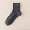 23 calcetines nuevos calcetines para hombre primavera y verano color liso algodón casual absorbentes del sudor transpirables calcetines para hombre en stock venta al por mayor