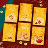 Ruishang 2027 Año de la Cabra Nuevos Sobres Rojos Vietnamitas Creativos Bolsas de Dinero de la Suerte del Zodiaco Año Nuevo Paquete Rojo del Festival de Primavera Venta al por Mayor