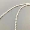 Collar de perlas con lazo para chica cool dulce y sexy de moda personalizada estilo nicho europeo y americano