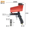 Pistola de Sandblasting, Pistola de Sandblasting Neumática, Pistola de Sandblasting Pequeña de Mano, Herramienta Portátil para el Hogar para Descontaminación y Renovación de Metales