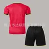 Traje de fútbol infantil de jersey belga más vendido transfronterizo uniforme de equipo de entrenamiento deportivo para competición estudiantil transpirable y de secado rápido