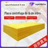 Shenzhen Guangdong Spot Placa de Lã de Vidro Centrífuga para Cabelo Liso Placa de Lã para Isolamento Acústico Espessada Retardante de Fogo Placa de Isolamento de Lã de Vidro