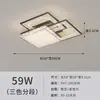 Luz de sala de estar luz de lujo alto nivel estilo minimalista italiano nórdico lámpara de techo redonda dormitorio estudio lámparas y linternas de Zhongshan