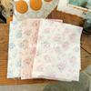 Tela de Algodón Puro de 40 Hilos Estampado Digital Coreano Algodón Puro Fresco Pequeño Tela Floral Pequeña Ropa de Mujer Ropa de Niño Ropa de Adulto DIY