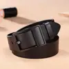 Cinturón para Hombre de Comercio Exterior Más Vendido Hebilla Automática Cuero Genuino Simple Casual de Negocios Versátil en Stock