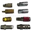 Conexões Pneumáticas Tubo Hidráulico Passagem Direta Rápida Estilo Europeu Três-Em-Um Conector Fêmea para Tubo Aropu Compressor de Ar