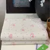 Funda de Cama de Algodón para Dibujos Animados Coreanos de Ganso, Algodón Puro de Doble Cara, Lavable a Máquina, Adecuada para Dormitorios de Estudiantes, Uso en Todas las Estaciones, Funda de Cama Pequeña
