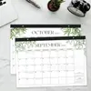 Calendário Planejador de Adesivos de Mensagens Simples Transfronteiriço Calendário de Parede Nota Autocolante Planejar Agenda Versão em Inglês Amazon Montado na Parede