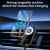 Soporte de Teléfono con Carga Inalámbrica K11 para Coche de Venta Caliente Transfronteriza, Soporte Magnético de Carga Rápida para Navegación en Salida de Aire del Coche