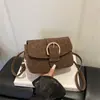 Bolso Casual de Moda Retro Simple Estilo Nuevo con Textura de Moda, Bolso de Hombro Cruzado Único, Bolso Cuadrado Pequeño para Mujer Verano 2026