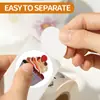 500 Adesivos, 14 Folhas de Adesivos em Rolo Estéticos Reutilizáveis com Tema de Cupcake para Capas de Celular, Garrafas de Água, Diários, Atacado de Adesivos Transfronteiriço
