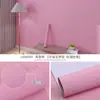 Papel Pintado Autoadhesivo al por Mayor Hogar Dormitorio Impermeable a Prueba de Humedad Dormitorio Pegatinas Refrescantes Fondo de Color Sólido Pegatinas de Pared Papel Pintado Engrosado
