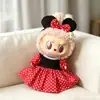 [Solo la Ropa] 38/58cm La Bubu Nuevo Minnie Clásico Puntos Rojos Vestido Cuello de Perlas Conjunto Ropa para Muñeca