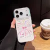 Fuegos Artificiales Coloridos Adecuados para Funda de Teléfono iPhone 17 16Pro/13 Dibujos Animados Apple 17Promax con Botón de IA Funda Dura
