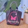 Bolso Premium, Bolso Tote Portátil para el Trabajo y Salidas, Bolso Tejido de Gran Capacidad, Bolso Cuadrado Pequeño para Viajes Diarios, Bolsa de Almacenamiento