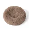 Cama Caliente de Felpa para Perro en Invierno, Jaula para Gato, Nido para Gato, Nido Redondo, Suministros para Mascotas, Esterilla para Nido, Nido de Gato a Cuadros