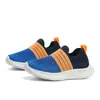 Sapatos para Meninos Tênis Infantis Verão Malha Simples 24 Novos Sapatos de Malha Respirável Sapatos Slip-on de Malha para Meninas