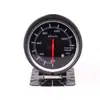 Defibf Instrumento de Modificación de Coche de 2.5 pulgadas con Luz Roja y Blanca Voltaje Temperatura del Agua Temperatura del Aceite Turbina Hidráulica con Sensor