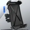 Suporte de Telefone para Ciclismo de Veículo Elétrico Estilo Espelho Retrovisor de Motocicleta Navegação Entregador de Comida E-bike Suporte Fixo para Telefone