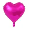 Globo de papel de aluminio en forma de corazón de 18 pulgadas para bodas, cumpleaños, propuestas, declaraciones de amor, lugares de boda, fiestas y decoraciones de ambiente de centros comerciales.