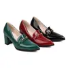 Tacones Altos Mujer 2026 Primavera Nueva Llegada Punta Fina Tacones Altos Europeos y Americanos Tacones Gruesos Estilo Hada Zapatos de Trabajo Suaves Zapatos de Medio Uso Mujer