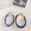 Correa de Muñeca de Seda Plegada de Gama Alta Estilo Nuevo Funda de Teléfono Lanyard Versión Corta Accesorio de Bolso de Moda Tendencia Ins
