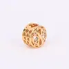 Panjia banhado a cobre joias de ouro real acessórios diy cravejado amor zircônia liga pulseira fábrica direta joias joias