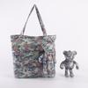 Suministros del Fabricante Bolsas de Compras Plegables Creativas Multicolores con Forma de Oso Listas para Usar en Bolsas, Ositos de Nylon con un Encanto Infantil