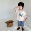 Pijama de Niña Verano Nuevo Conjunto Casual de Pantalón Corto y Manga Corta Sudadera Pijama para Niños Grandes Ropa de Estar para Niños