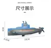 Submarino de Corda Novo Produto Transfronteiriço para Crianças para Banho e Brincadeiras na Água, Tubarão de Corda para Barracas de Rua, Pontos Turísticos e Piscinas