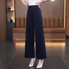 Pantalones Anchos Cortos Rojos Personalizados Estilo Delgado para Mujer Verano 2026 Nuevos de Cintura Alta Adelgazantes Holgados Rectos de Pierna Ancha