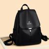 Transfronterizo 2024 Nueva Moda Mochila para Mujer Mochila de Cuero Suave Simple para Viajes Diarios Ligera Gran Capacidad Mochila Escolar para Estudiante