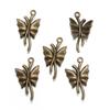 Acessórios de joias de liga DIY pingente de inseto borboleta pingente pulseira chave pingente decorativo D2140