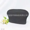 Bolsa de Cosméticos de Algodón con Veta Horizontal Bolsa de Cosméticos con Forma de Abanico Bolsa de Cosméticos Portátil para Necesidades Diarias Bolsa de Cosméticos de Tela Personalización