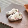 Sapatos Argan com Solado Macio para Crianças Outono Novo Estilo Meninos Meninas Leves Antiderrapantes Sapatos Esportivos Velcro Bebê Sapatos Casuais