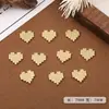 Remaches para Uñas Estilo Japonés de Estrella y Luna de Venta Caliente Transfronterizos, Decoraciones Metálicas Huecas Mixtas de Estrella y Luna, Accesorios DIY