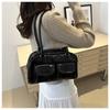 Lujo Ligero Retro Personalizado Para Desplazamiento Bolso Cuadrado Pequeño 2024 Otoño Nuevo Diseño Nicho Elegante Bolso de Mano Hombro Axila