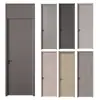 Puerta de Dormitorio Transfronteriza, Puerta Interior, Puerta de Habitación Ecológica Sin Pintura, Puerta de Madera para Dormitorio Insonorizada, Puerta de Proyecto para Hotel u Oficina