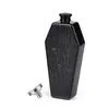Creativo 304 Espesado Grado Alimenticio Acero Inoxidable Metal Portátil Hobo 2 Dos Piezas Hogar Exterior Utensilios de Vino Portátiles Hobo