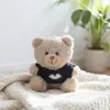 Oso Lindo con Suéter Colgante Juguete de Peluche Muñeca Oso de Peluche Colgante de Bolsa Llavero Muñeca Muñeca