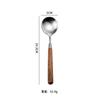 Faca, Garfo, Colher de Aço Inoxidável 304 Mingrui, Faca e Garfo de Bife de Noz, Conjunto de Talheres Estilo Ocidental, Louça para Bife