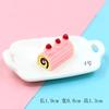 Spot C diy pegamento de gota funda para teléfono móvil accesorios de resina mini pastel rectangular relleno de barro de cristal
