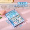 Caderno Máquina Gashapon Capivara Caderno Fofo Desenho Animado 64K Papelaria Divertida Bolso com Aba Calças Caderno de Anotações
