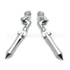 Pedales Delanteros Modificados para Motocicleta, Pedales Antideslizantes, Pedales Pequeños 32mm Fabricante de Origen