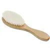 Escova de Cabeça de Óleo Retrô Salão de Cabeleireiro Escultura Corte de Cabelo Estilo Cabeleireiro Limpeza Escova de Lã Cabeleireiro Quebrador de Cabelo Vassoura de Cabelo