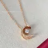 Collar Clásico de Pedrería para Mujer, Patrón de Diamantes, Estilo Chanel V Chapado en Oro de 18 Quilates, Cadena Minimalista de Coco de Lujo Ligero para Suéter