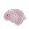 Suministros para bebés Chupete de silicona completa Chupete de silicona líquida de dos colores Chupete para dormir Chupete para bebé
