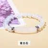 Pulseira Clássica de Ponte de Quartzo Rosa, Aventurina Verde, Pulseira de Pedra Bruta Olho de Tigre, Joias Únicas e Modernas de Obsidiana e Lápis Lazúli Atacado